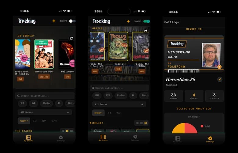 Tracking screenshot 1