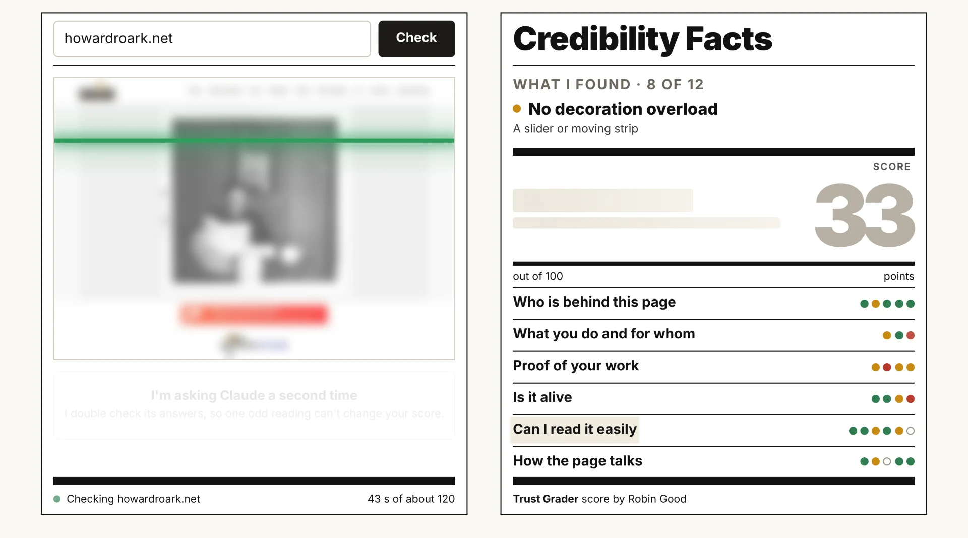 Trust Grader screenshot 4