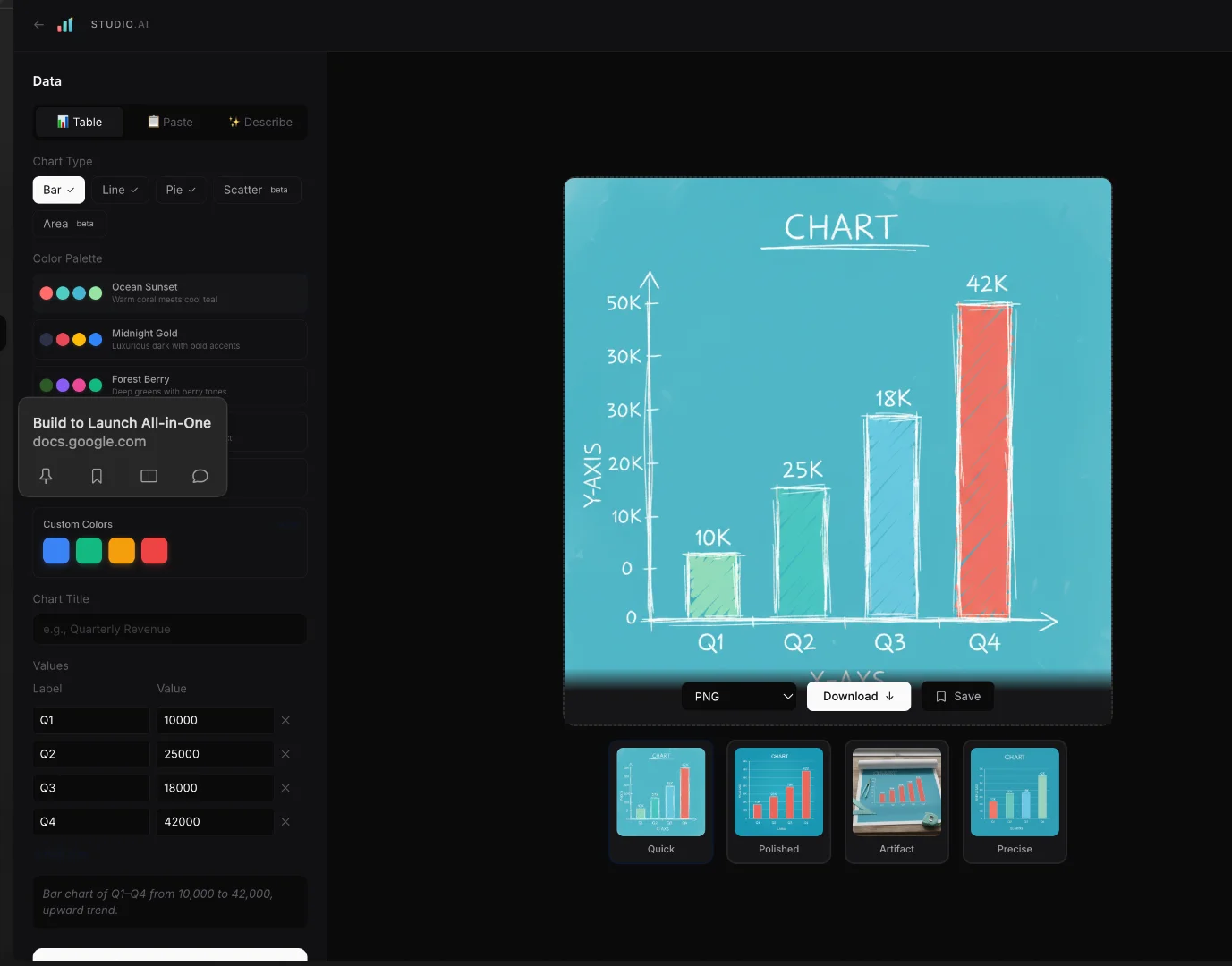 Chart Studio AI screenshot 4