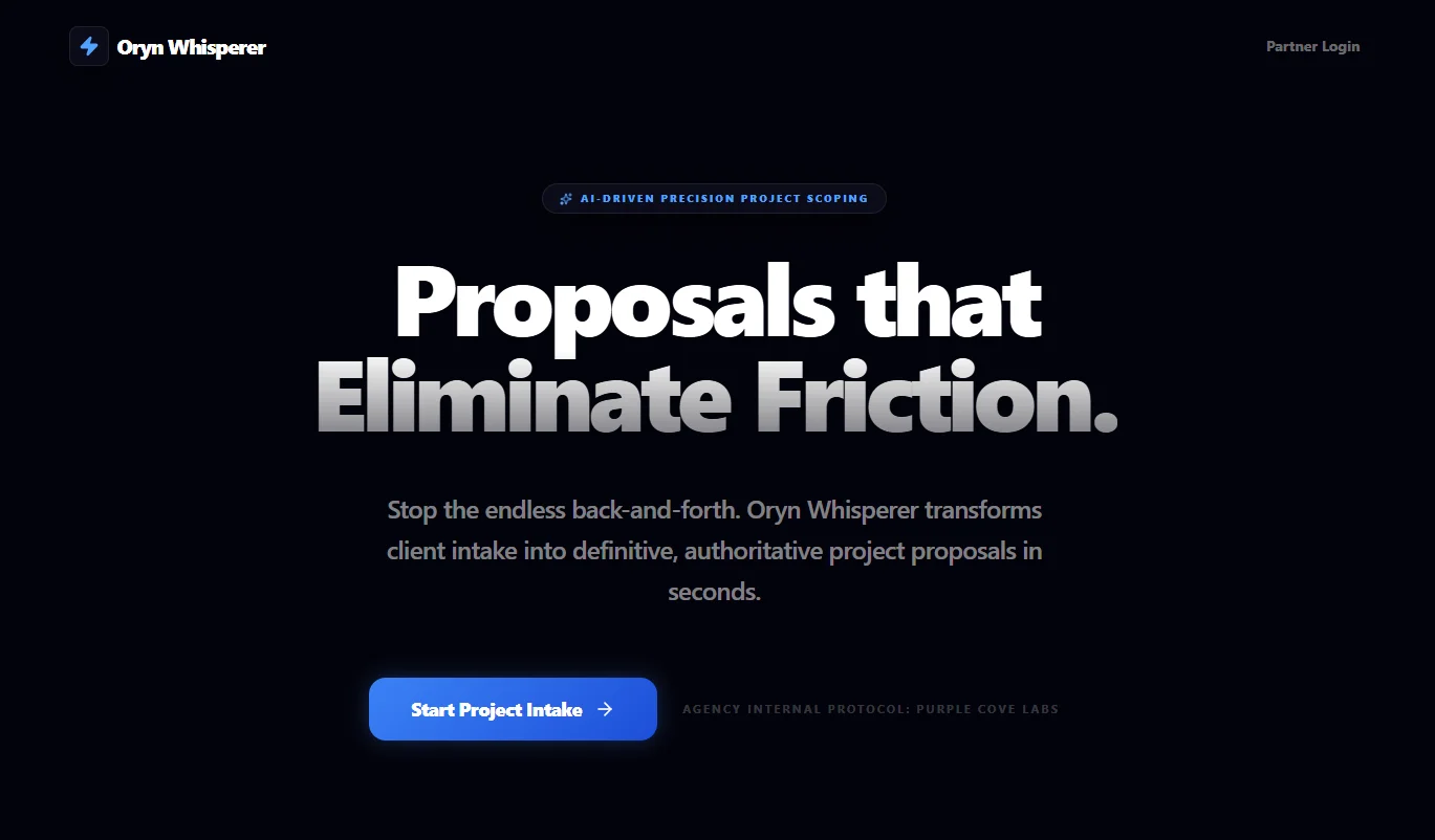 Oryn Whisperer screenshot 1